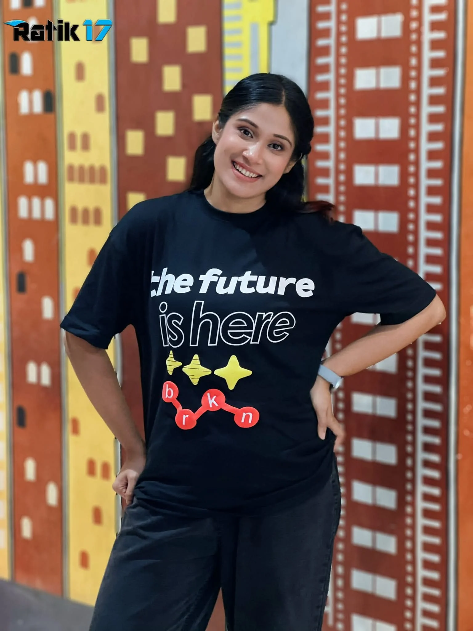 The Future Is Here – Drop Shoulder Unisex T-Shirt