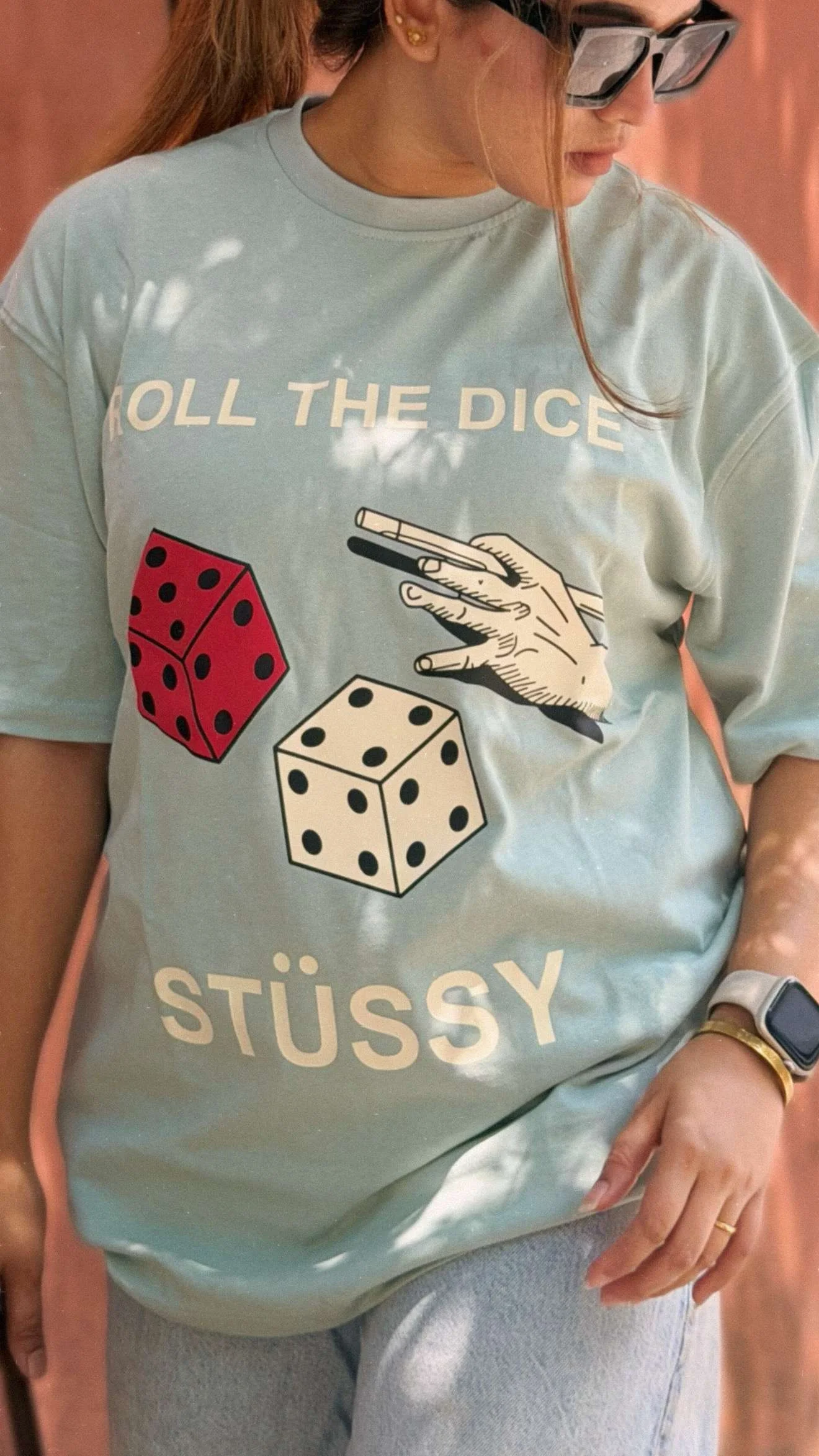 Roll the Dice Oversized T-Shirt (Unisex)