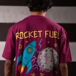 Astro Boom oversized t-shirt back view streetwear