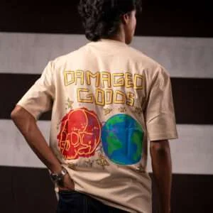 Damaged Goods Signature streetwear t-shirt back design