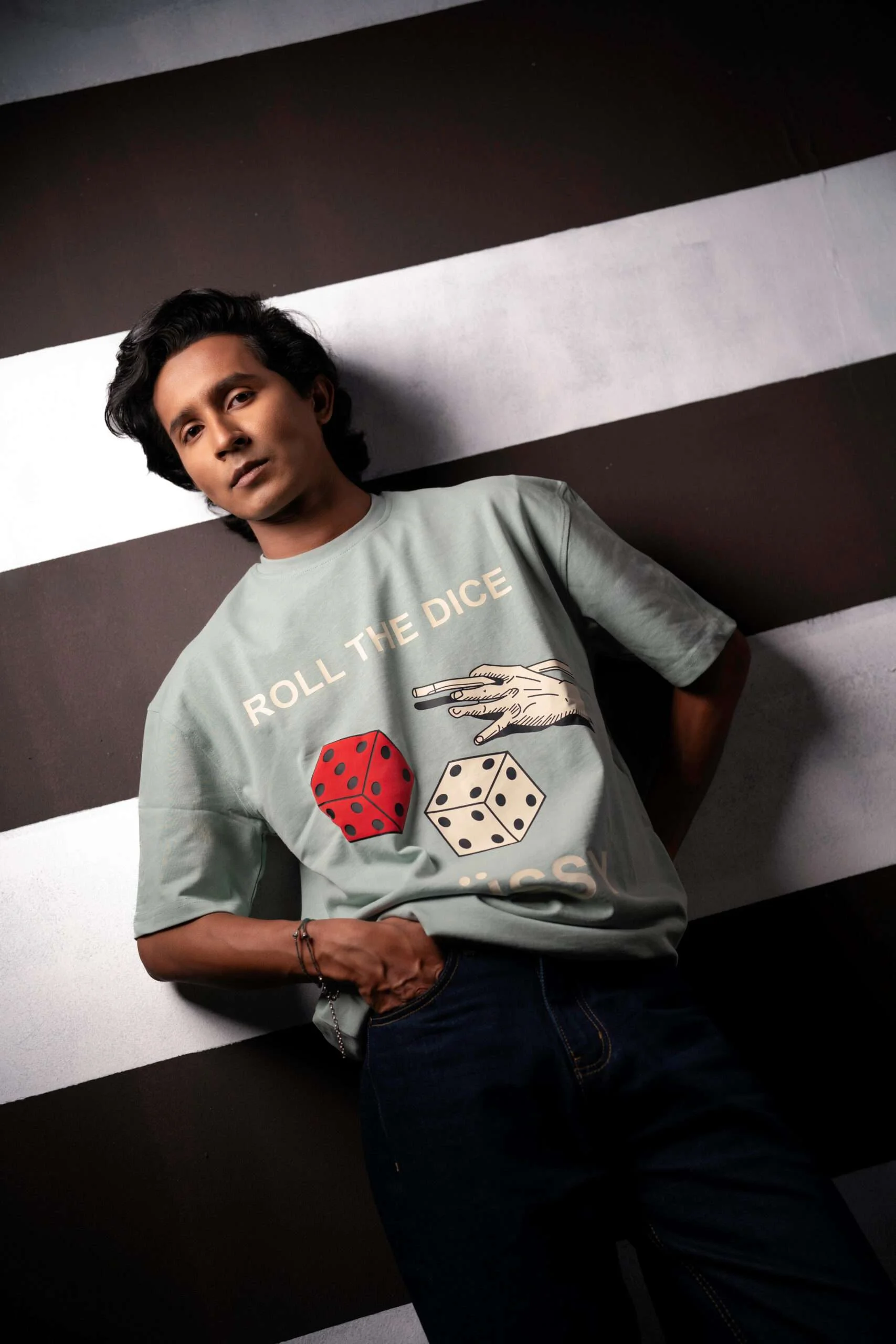 Roll the Dice Oversized T-Shirt (Unisex)